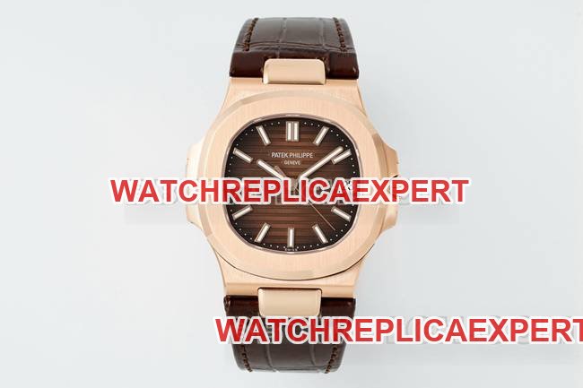Patek Philippe Nautilus 5711 Collectby DDF Factory: Original-Weight, Top-Tier Gold-Plated Chocolate Dial Edition