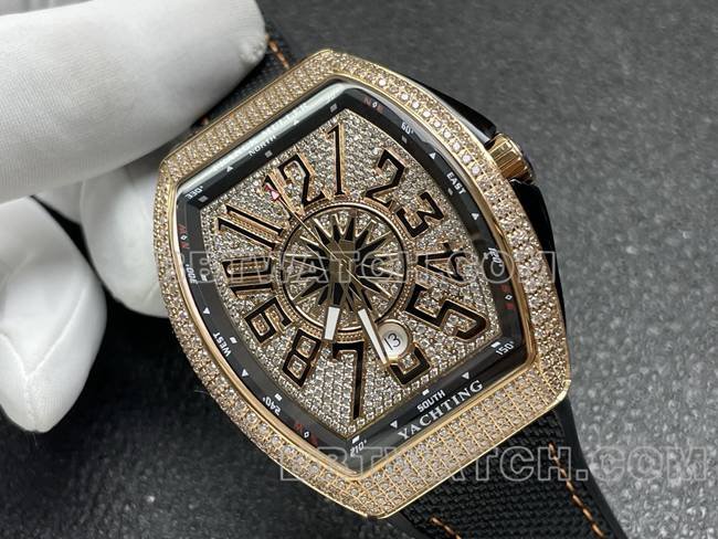 Franck Muller V45 Yachting Series: 316L Stainless Steel Top-Tier CollectWatch with Sapphire Crystal