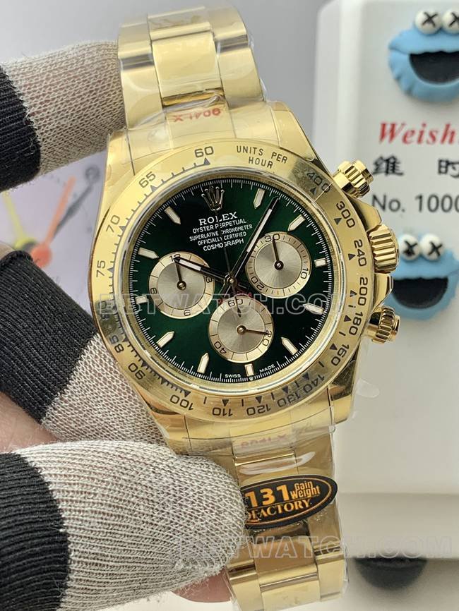 QF Factory V10 Rolex Daytona 4131 Movement 40mm Precision Collectwith Advanced Weight Technology