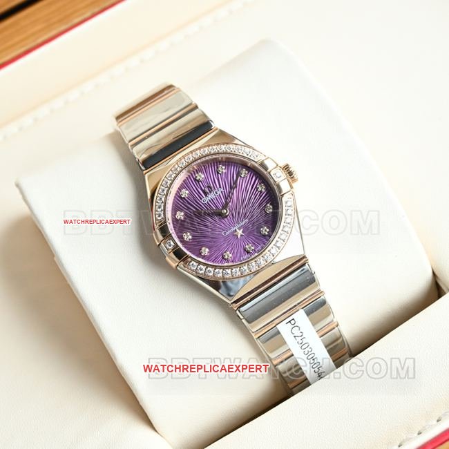 Omega Constellation 28mm Collectwith VS1.5 Real Diamonds and Observatory Relief Detailing — luxury Collectwatch guide | Watch Expert Review
