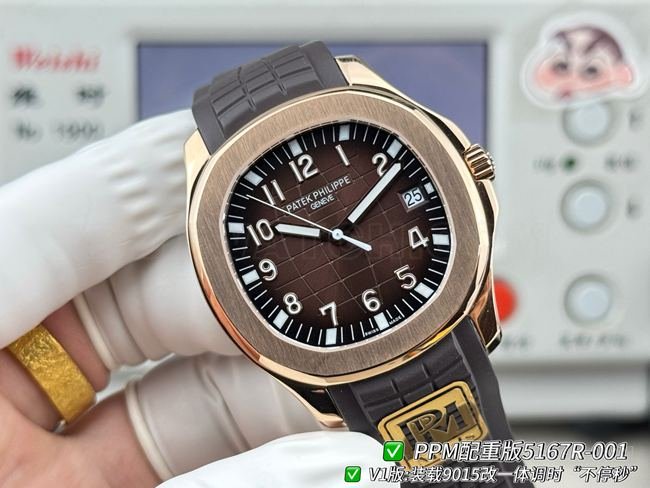 Patek Philippe Aquanaut 5167 PPM Factory Collectwith 8.2mm Exact-Match Case and Anti-Peel Gold Plating — luxury Collectwatch guide | Watch Expert Review