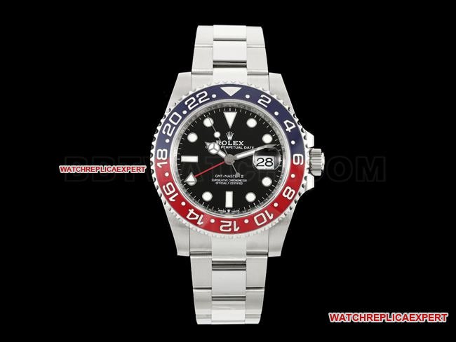 RICH Factory GMT-Master Rolex 126710 Blue Red Ceramic Bezel Super Clone CollectWatch