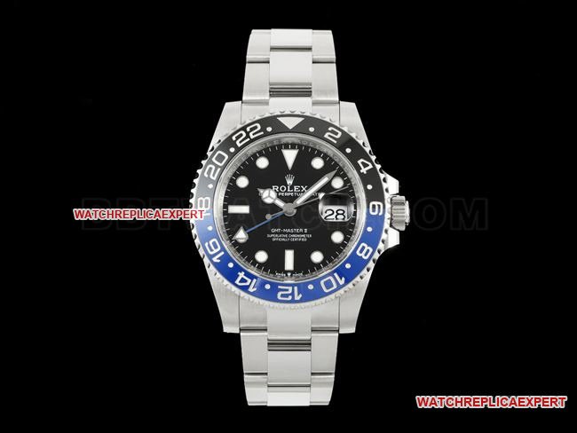Rolex GMT-Master 126710 RICH Factory Original Factory CollectCNC Blue-Black Bezel, Waterproof Ceramic Ring