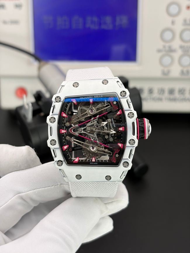 RM 38-02 Mechanical Tourbillon Hollow Dial with V-Shaped Bridge Collect