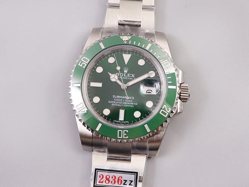 Rolex ZZ Green Submariner V2S: Clean Factory V3 Ring, No Color Mismatch—Top Super Clone Quality