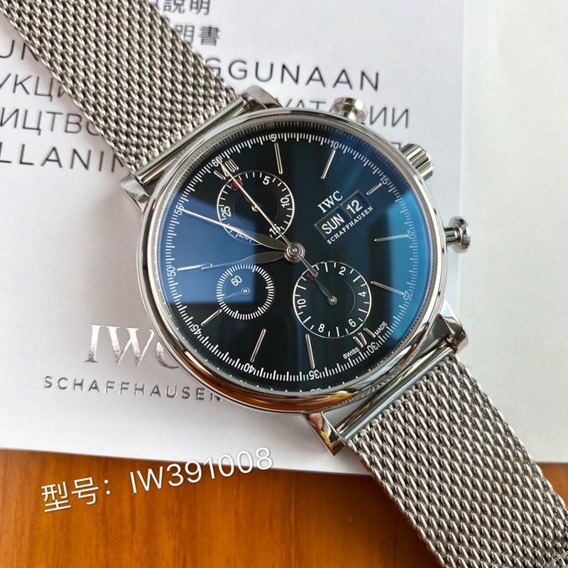 Super Clone IWC 3983746 Watch Pictures: Simple Design, Manual Winding Taste