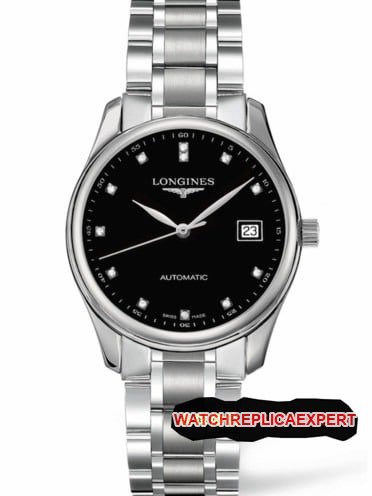 Longines high-quality Luxury Couple Watch: Classic Vintage Business Style with Scratch-Resistant Sapphire