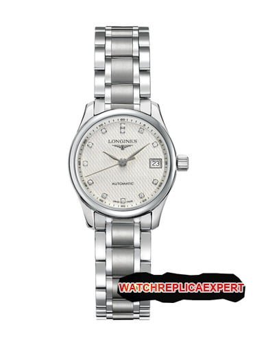 Longines Gala Couple's Leader: Diamond-Set Elegance with Sapphire Crystal Transparency