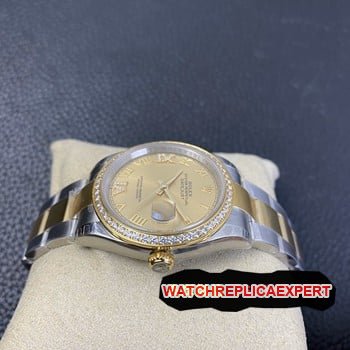 Durable Stainless Steel Rolex Datejust Series m278274_5 with Reliable Bracelet and Readable Ceramic Bezel
