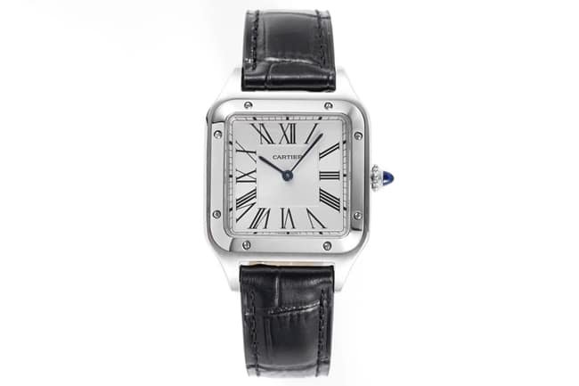 Cartier Santos CollectCouple's Belt Watch: A Look at Material and Aesthetic Appeal