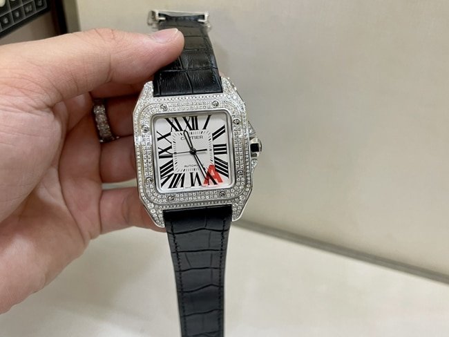 Cartier Santos Men's Belt Watch: Iconic Square Case CollectQuality Assessment
