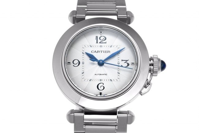 BV factory Cartier Pasha series stainless steel bracelet watch: refined waterproof performance and elegant design aesthetics