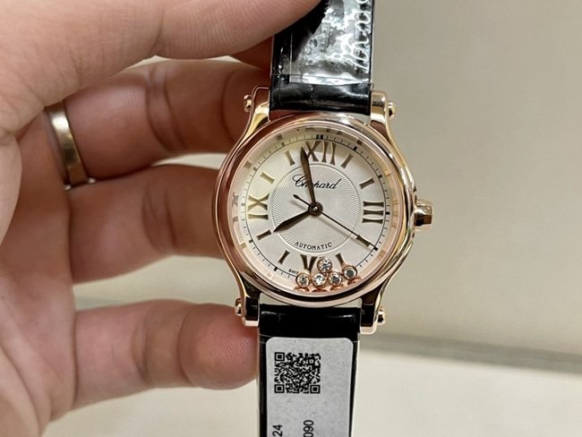 18k Pink Gold Chopin Hand-Enamelled Watch