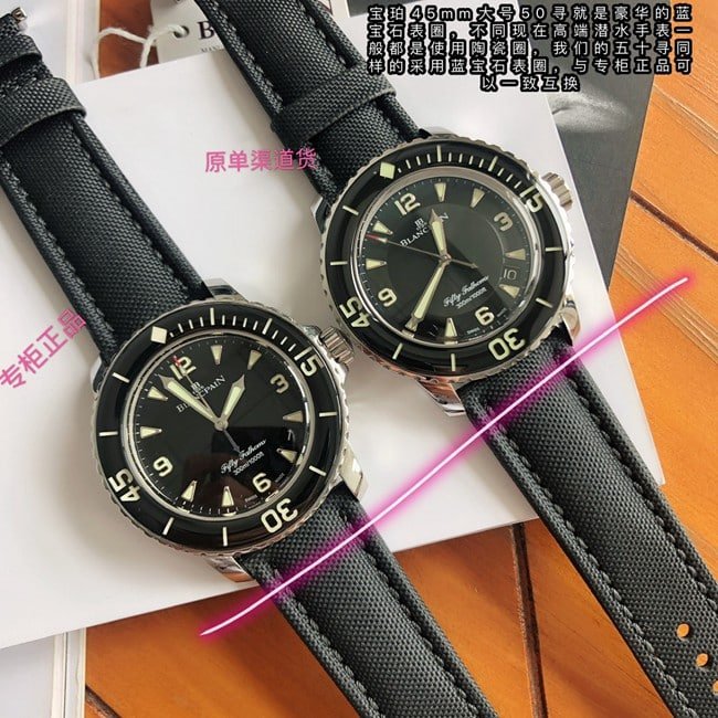 Blancpain 50 Fathoms Diving Watch Collectvs Genuine Quality Review