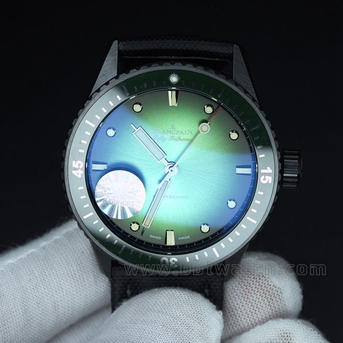 Blancpain Fifty Fathoms Ceramic Model Manual Winding Issue Explained