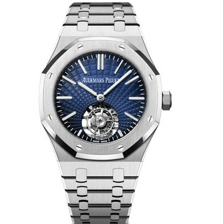 Audemars Piguet unveils trio of Royal Oak tourbillon watches marking 50th anniversary in steel, rose gold and smoky blue dials