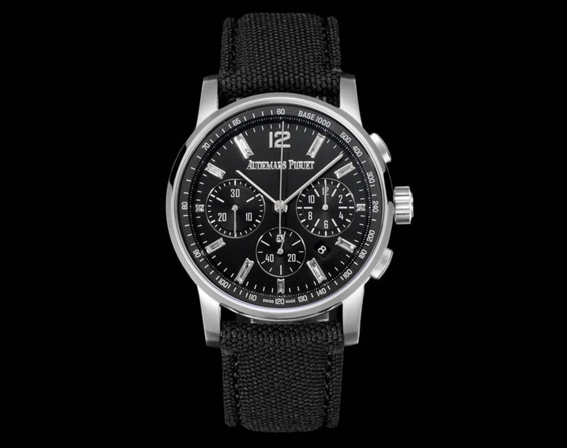 APF Audemars Piguet CODE 11.59 26393 Réplica Superior Esfera Negra Correa de Cuero Reloj Cronógrafo Mecánico — luxury replica watch guide | Watch Replica Expert