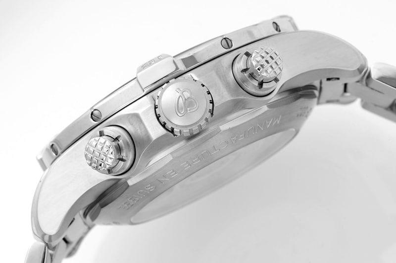 BLS factory Breitling Avengers top-tier replica watch B01chronograph2024 latest blue dialsteel bracelet thickness