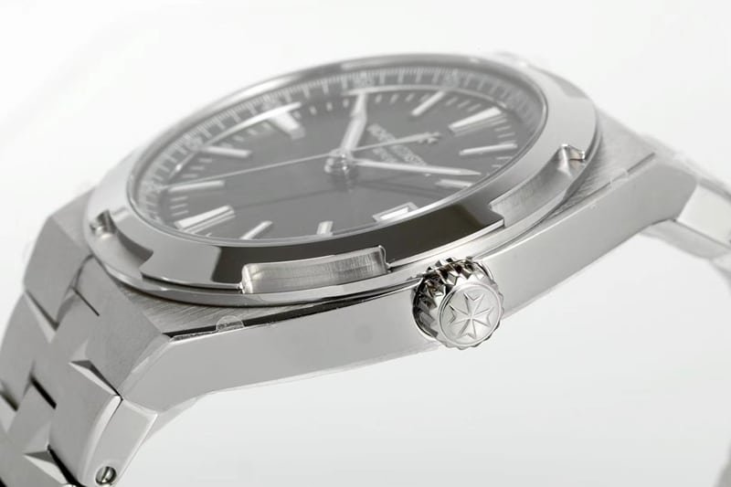 Vacheron Constantin top-tier replica watch green dial4520Vrubber strap41mm white steel 4