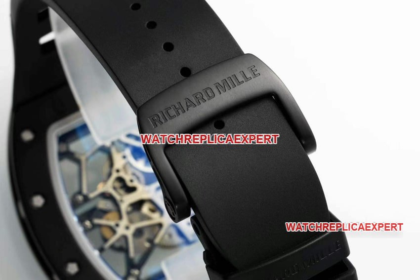 Richard Mille men's 1:1top-tier replica hollow plate yellow gold shell RM 035braceletlive photos
