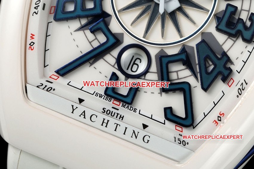 T+plus factory Franck Muller top-tier replicawhite dial blue V45front live photo