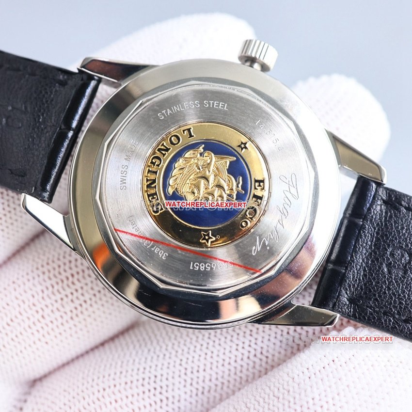 TW factory Longines classic replica1:1super cloneblue dialmoon phaseL4.815.4.92.2caseback live photo