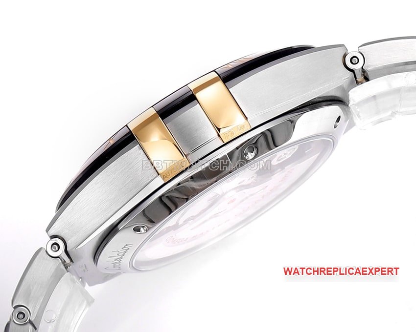 V+ Factory Omega Constellation top-tier 1:1high-quality replicagreen dialsteel bracelet model 131.23.41.21.10.001side live photo