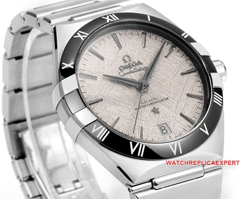 V+ Factory Omega Constellation 1:1 Top Replica Gray Plate 131.30.41.21.99.001 Front Actual Picture