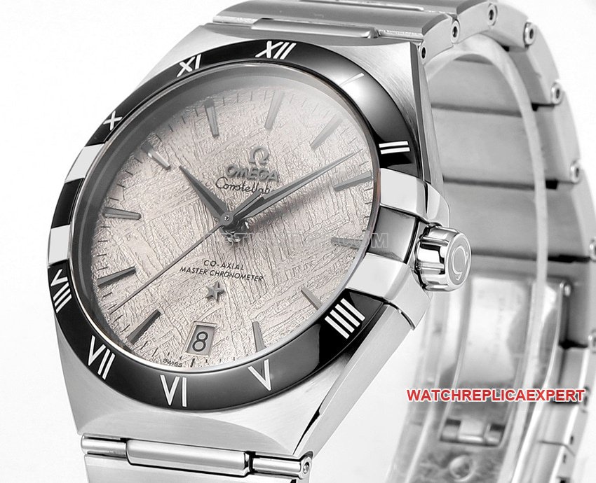 V+ Factory Omega Constellation 1:1 Top Replica Gray Plate 131.30.41.21.99.001 Front Actual Picture