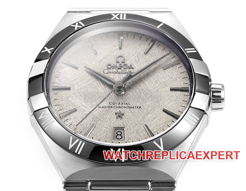 V+ Factory Omega Constellation 1:1 Top Replica Gray Plate 131.30.41.21.99.001 Front Actual Picture