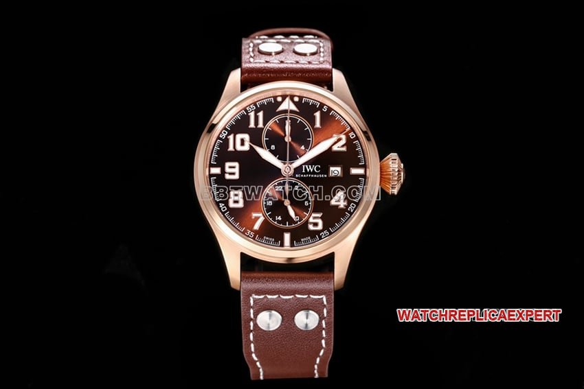 TW Factory IWC IW515204 Reloj mecánico réplica piloto con esfera marrón — luxury replica watch guide | Watch Replica Expert