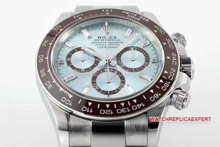 APS factory RolexDaytonasuper clone4131 Ice Landi front live photo