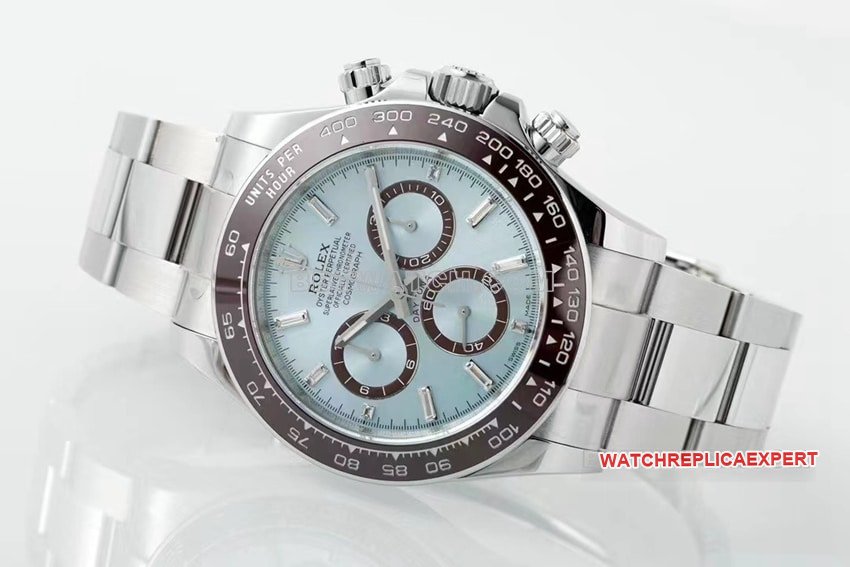 APS factory RolexDaytonasuper clone4131 Ice Landi front live photo