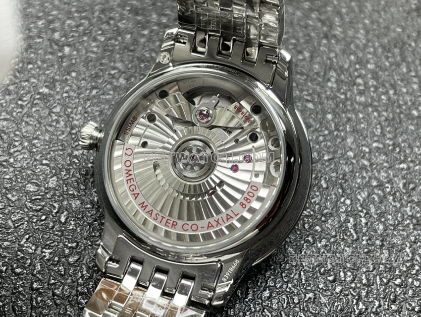 VS FactoryOmega De Ville 1:1super clone pink disc 434.10.34.20.02.002caseback live photo