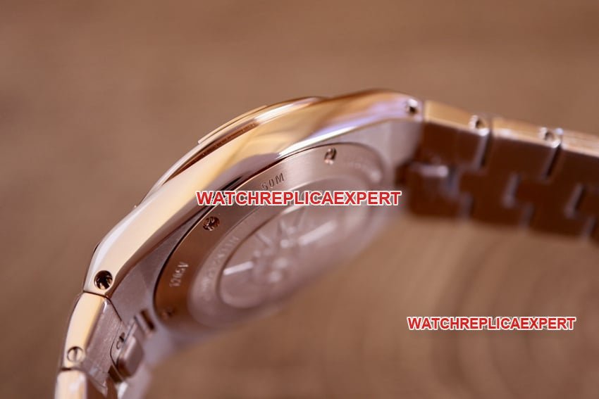 CC factory Vacheron Constantin top-tier 1:1super cloneblue dial pink gold 1225Vside live photo