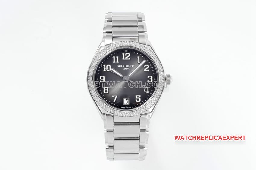 PPF Patek Philippe Twenty ~ 4 7300/1200A-010 Relógio mecânico com mostrador preto e elegância cintilante de 24 horas — luxury replica watch guide | Watch Replica Expert