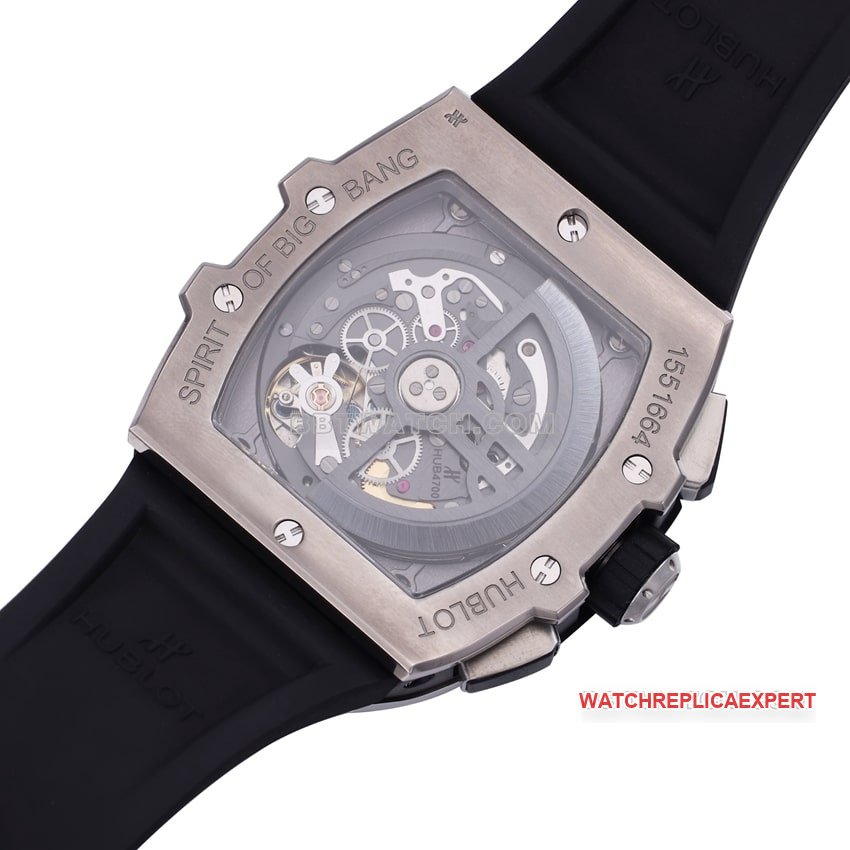 BBF factory Hublot1:1top-tier replica blue hollow plate 642.NL.7170.RXcaseback live photo