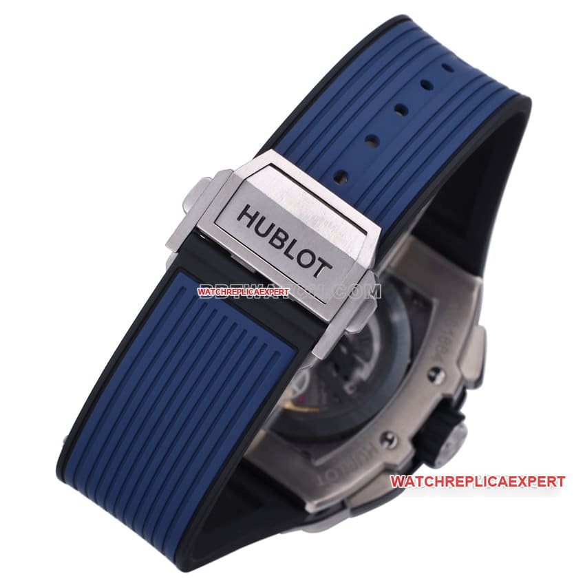 BBF factory Hublot1:1top-tier replica blue hollow plate 642.NL.7170.RXbraceletlive photos