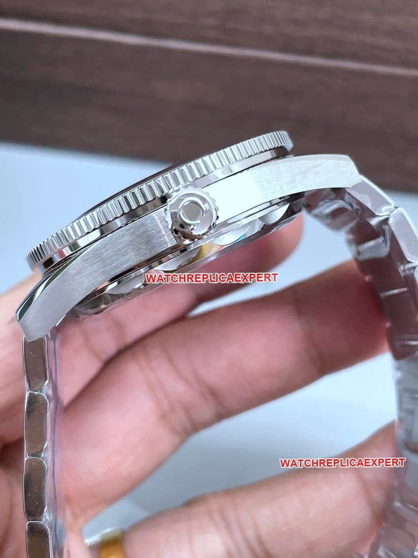 VS factory Omega Seamaster 1:1 super A super clone 2024 new blue plate 234.30.41.21.03.001 side actual photo
