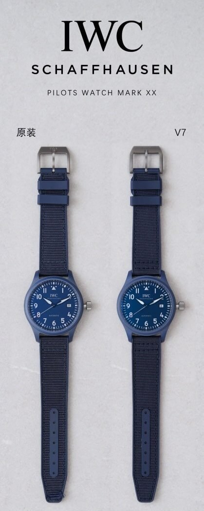 V7 Pilot IW328101 IW328101 Real vs. Fake Testbericht: Replika-Uhren aus Vollkeramik von Universal — detailed review and buying guide | Watch Replica Expert