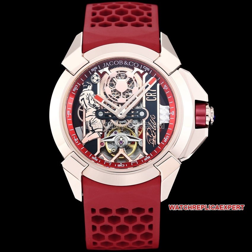 TW Factory Czech Leopard CR7 1:1 Super Clone Personalizado Mecânico Borracha Vermelha Edição Limitada — luxury replica watch guide | Watch Replica Expert