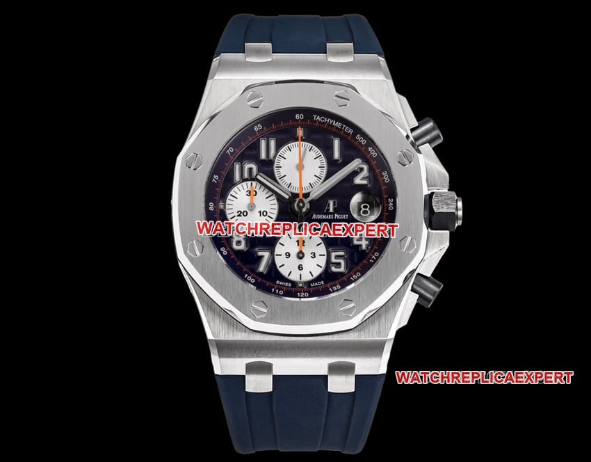 TW Factory Audemars Piguet Royal Oak Offshore Réplica Superior 1:1 Esfera Azul Correa de Caucho Mecánica 26470 Audemars Piguet — luxury replica watch guide | Watch Replica Expert