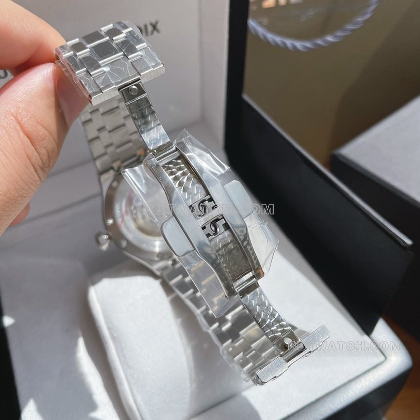 Amy 1:1 super clone blue dial Paris stud steel bracelet model AI6008braceletlive photos