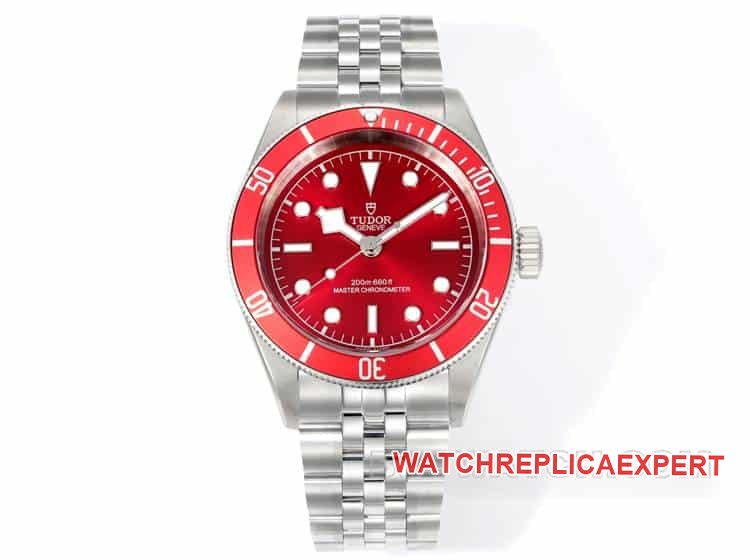 Tudor 3T Biwan Top One-to-One Super Clone, rotes Zifferblatt, mechanisches Stahlarmband, Modell 7939A1 — luxury replica watch guide | Watch Replica Expert