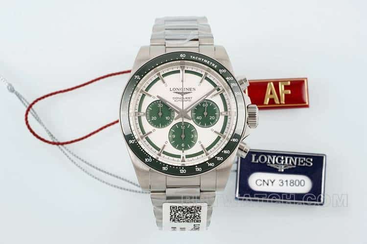 Longines Conquest One-to-One Super A Fine Imitação de prata com mostrador mecânico pulseira de aço modelo L3.835.4.02.6 — luxury replica watch guide | Watch Replica Expert