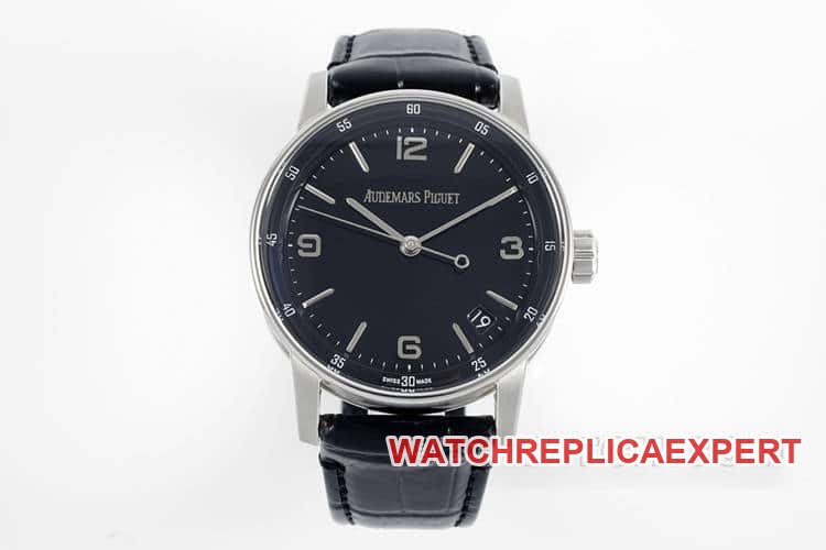 APS Audemars Piguet Audemars Piguet CÓDIGO top um para um super clone 41 mm mostrador preto pulseira mecânica modelo 15210 Audemars Piguet — luxury replica watch guide | Watch Replica Expert