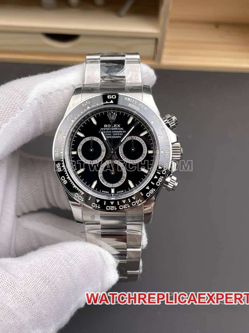 Rolex VS Daytona Top Replica 4131 Black Dial Mechanische Uhr 126500 — luxury replica watch guide | Watch Replica Expert