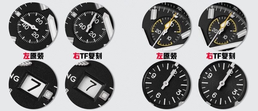 TF factory Breitlingtop-tier replica watch Avengers black dialA13317 real and fake comparison review appearance live photos