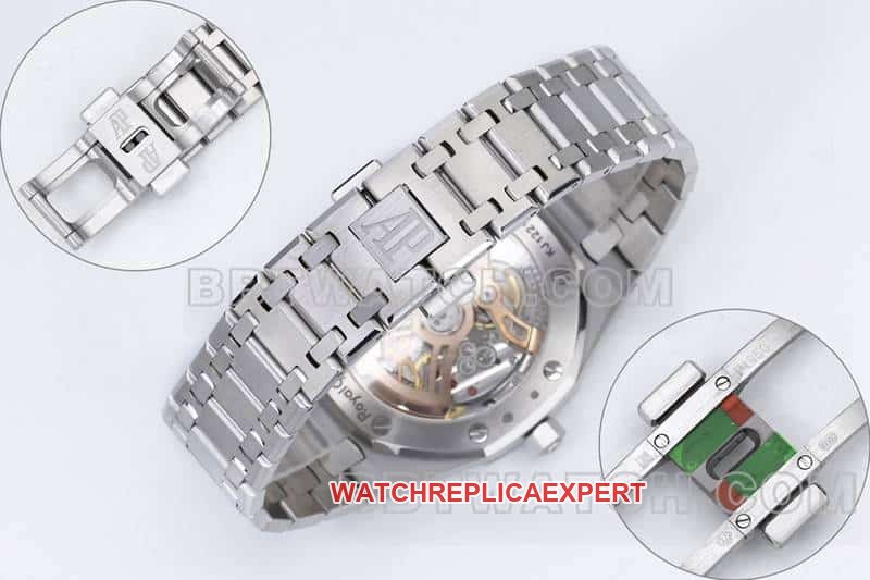 ZF factory Audemars Piguet Royal Oak 1:1 super A super clone blue disk 16202 strap real photo