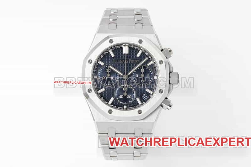APS Factory Audemars Piguet Royal Oak 26240 Mostrador Azul Cronógrafo 1:1 Réplica de Relógio Mecânico Superior — luxury replica watch guide | Watch Replica Expert